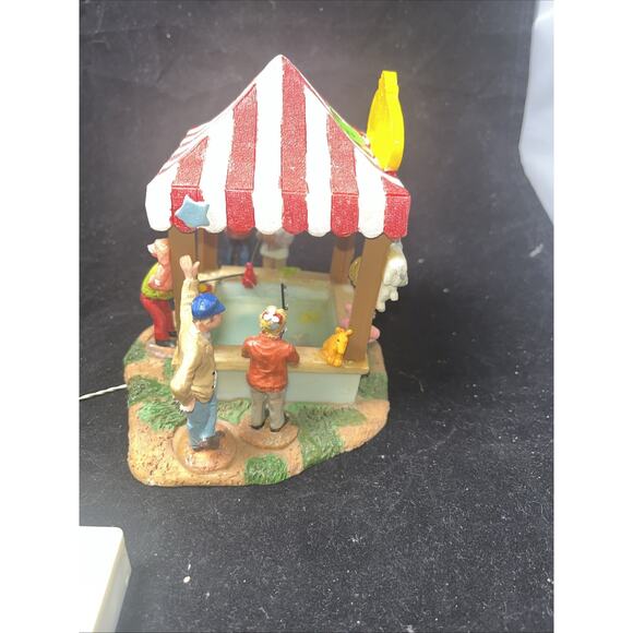 Lemax FISHIN' POND Fishing Carnival Fair Circus Table Accent - #83685 - Picture 8 of 10